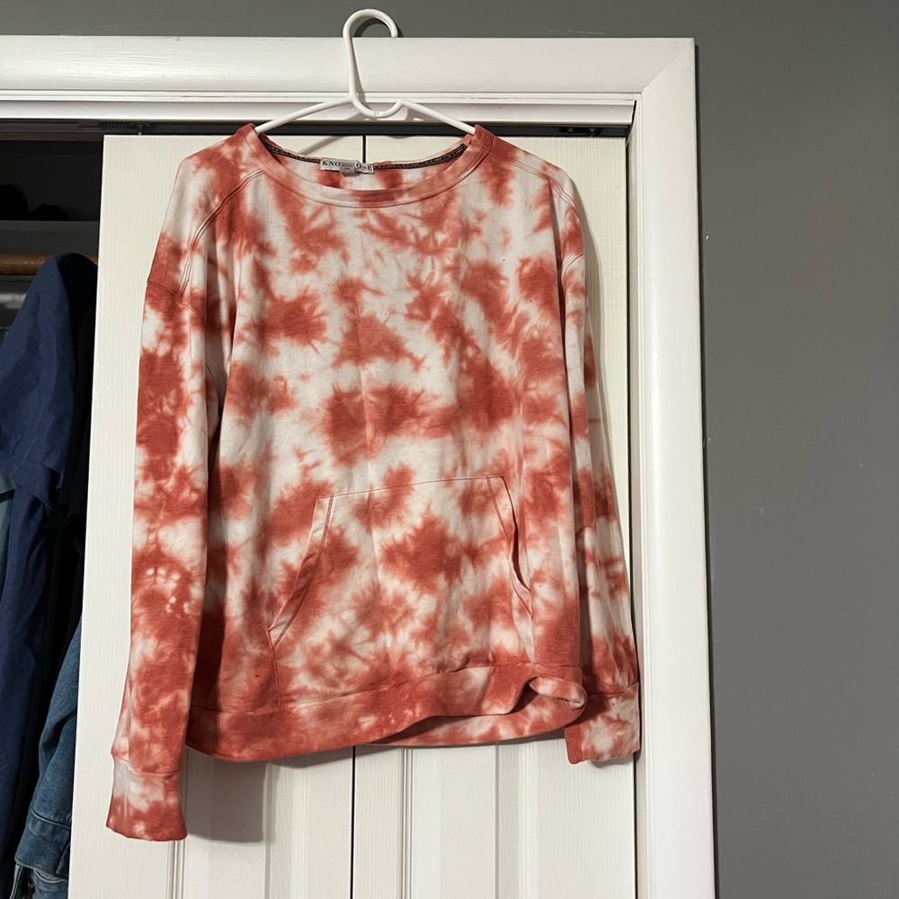 Knox rose tie dyed sweatshirt